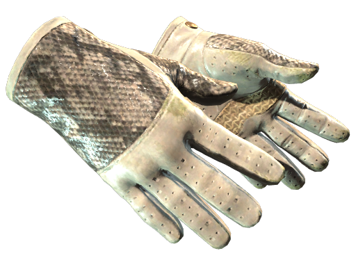 ★ Driver Gloves | King Snake (Well-Worn)