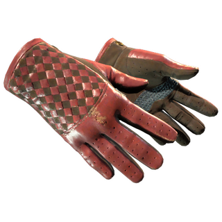 ★ Driver Gloves | Crimson Weave (Well-Worn)