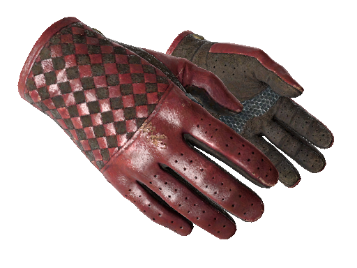 ★ Driver Gloves | Crimson Weave (Well-Worn)