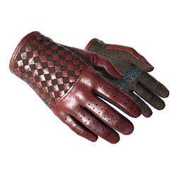 ★ Driver Gloves | Crimson Weave (Minimal Wear)