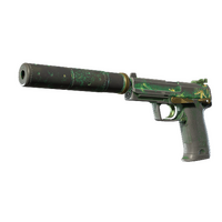 USP-S | Tropical Breeze (Battle-Scarred)