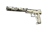 USP-S | Whiteout (Battle-Scarred)