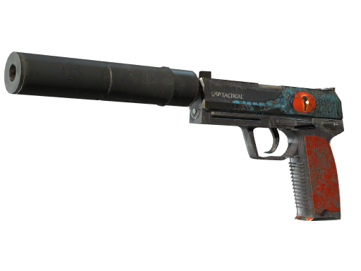 StatTrak™ USP-S | Кайман (Поношенное)