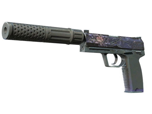 USP-S | Чёрный лотос (Закалённое в боях)