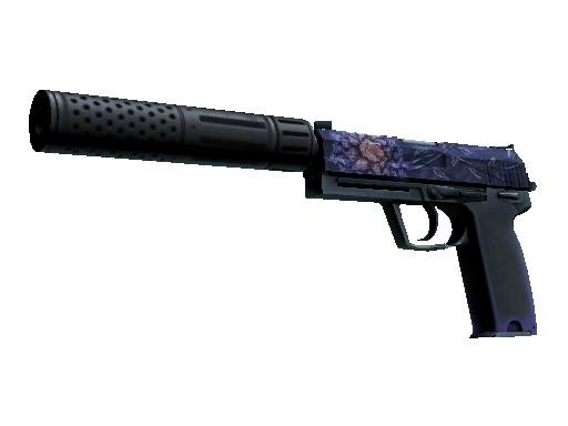 Image for the USP-S | Black Lotus weapon skin in Counter Strike 2