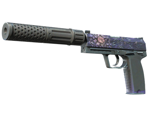 StatTrak™ USP-S | Чёрный лотос (Немного поношенное)