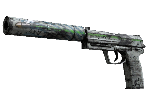 USP-S | Road Rash (Battle-Scarred)