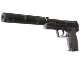 USP-S | Пиксельный камуфляж «Фиолетовый» (Закалённое в боях)