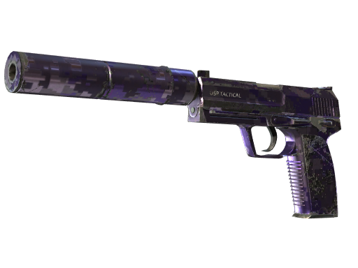 Souvenir USP-S | Purple DDPAT (Well-Worn)