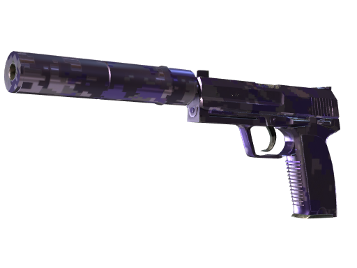 USP-S | Пиксельный камуфляж «Фиолетовый» (Прямо с завода)