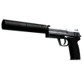 StatTrak™ USP-S | Stainless (Battle-Scarred)