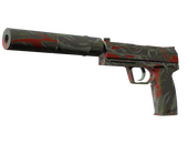 StatTrak™ USP-S | Кровавый тигр (Немного поношенное)