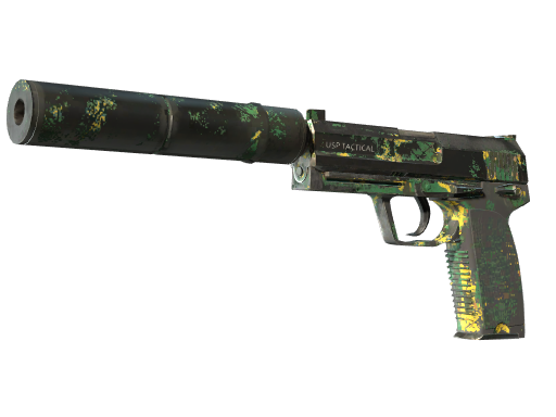 USP-S | Rozrost (po ciężkich walkach)