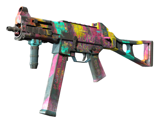 StatTrak™ UMP-45 | Wild Child (Battle-Scarred)