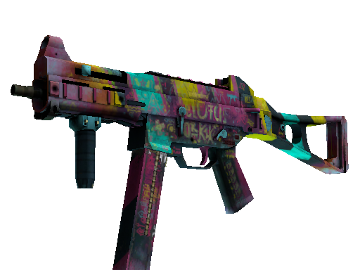 StatTrak™ UMP-45 | Wild Child (Battle-Scarred)