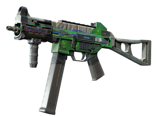 StatTrak™ UMP-45 | Plastique (Battle-Scarred)