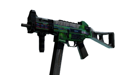 UMP-45 | Plastique (Battle-Scarred)