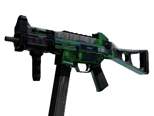 StatTrak™ UMP-45 | Plastique (Battle-Scarred)