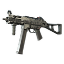 StatTrak™ UMP-45 | Arctic Wolf (Battle-Scarred)