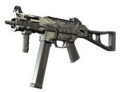 StatTrak™ UMP-45 | Arctic Wolf (Battle-Scarred)