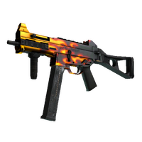 UMP-45 | Blaze (Minimal Wear)