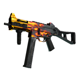 free csgo skin UMP-45 | Blaze (Minimal Wear)