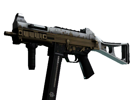 UMP-45 | Gold Bismuth (Well-Worn)