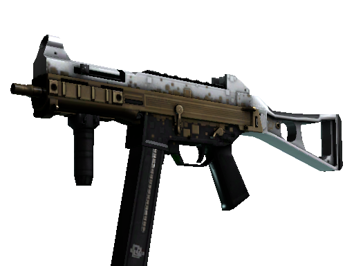 UMP-45 | Gold Bismuth (Minimal Wear)