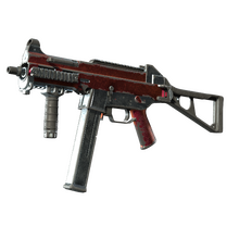 UMP-45 | Crimson Foil (Battle-Scarred)