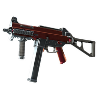 UMP-45 | Crimson Foil (Minimal Wear)