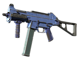 Souvenir UMP-45 | Indigo (Battle-Scarred)