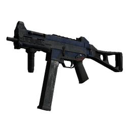 Souvenir UMP-45 | Indigo (Battle-Scarred)