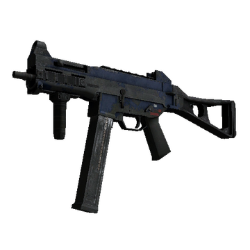 Souvenir UMP-45 | Indigo (Battle-Scarred)