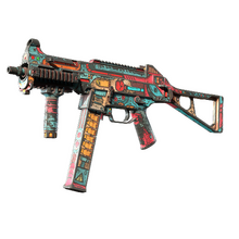 UMP-45 | K.O. Factory (Battle-Scarred)