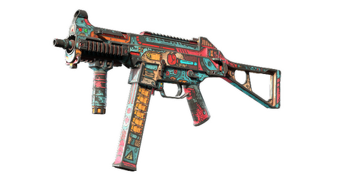UMP-45 | K.O. Factory (Battle-Scarred)