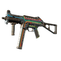 Souvenir UMP-45 | Late Night Transit (Battle-Scarred)