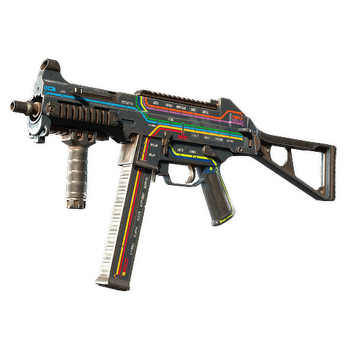Souvenir UMP-45 | Late Night Transit (Battle-Scarred)
