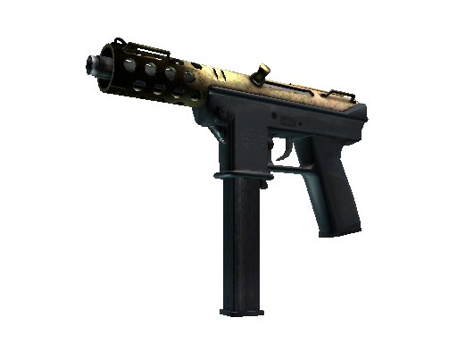 Souvenir Tec-9 | Brass (Battle-Scarred)