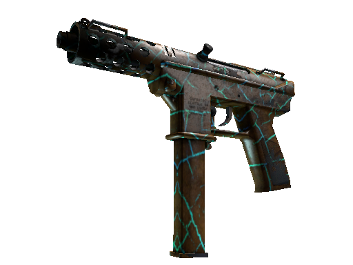 Tec-9 | Cracked Opal (거의 깨끗한)