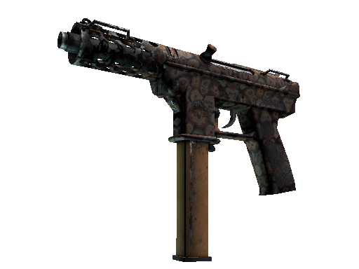 Tec-9 | Orange Murano (Battle-Scarred)