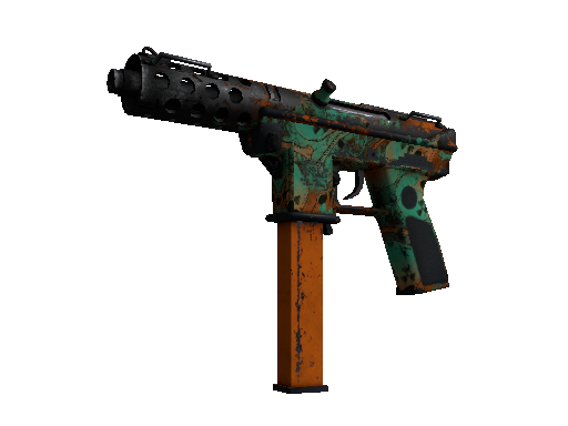 Souvenir Tec-9 | Toxic (Battle-Scarred)