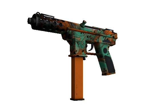 Souvenir Tec-9 | Toxic (Well-Worn)