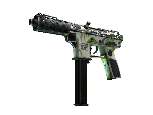Tec-9 | Bamboo Forest (Battle-Scarred)