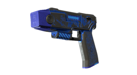 Zeus x27 | Electric Blue (Battle-Scarred)