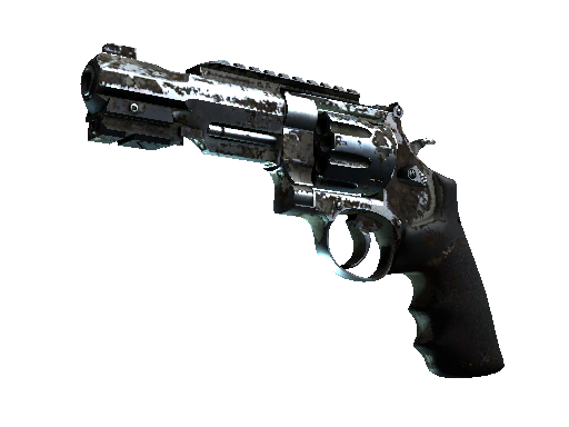 Souvenir R8 Revolver | Bone Mask (Battle-Scarred)