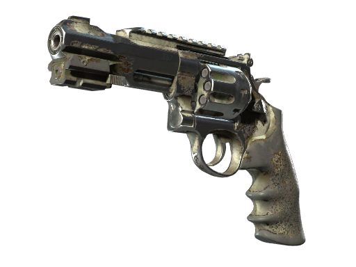 R8 Revolver | Bone Mask (Battle-Scarred)