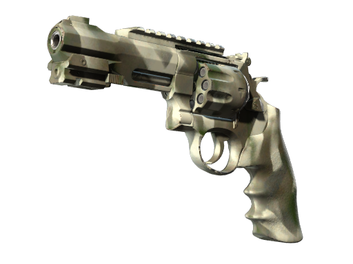 R8 Revolver | Bone Mask (Com Muito Uso)