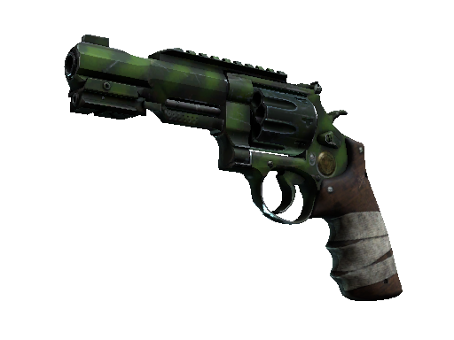 StatTrak™ R8 Revolver | Survivalist (Well-Worn)