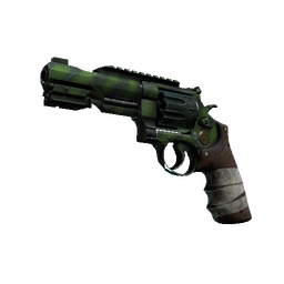 StatTrak™ R8 Revolver | Survivalist (Well-Worn)