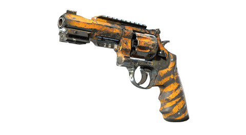 StatTrak™ R8 Revolver | Skull Crusher (Battle-Scarred)